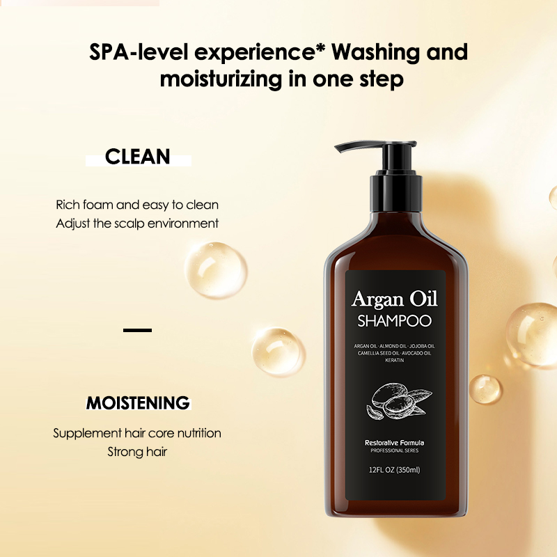 Argan Oil Shampoo  Moisturizing Treatment for Women and Men - For All Types Including Curly, Dry, Damaged and Oily Hair - Hydrating and Nourishing - Salon Grade