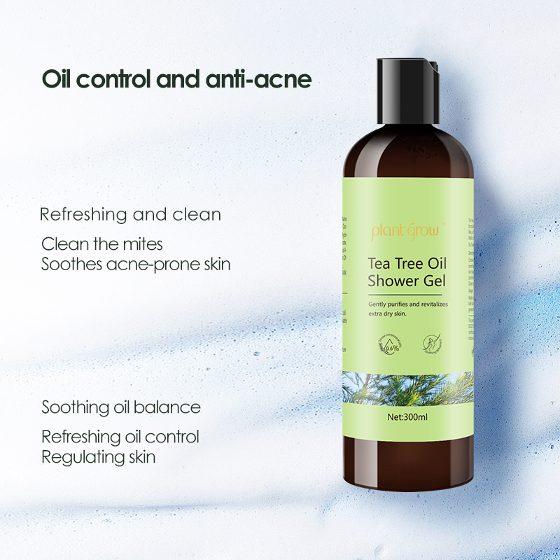 Tea Tree Body Wash Shower Gel for Men and Women - Moisturizing Body Wash Helps Soothe Itchy Skin