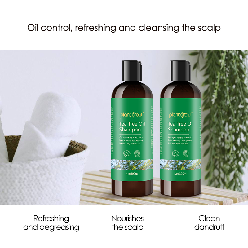 Tea Tree Oil Shampoo Deep Cleanser  Relief for Dandruff and  Dry Itchy Scalp