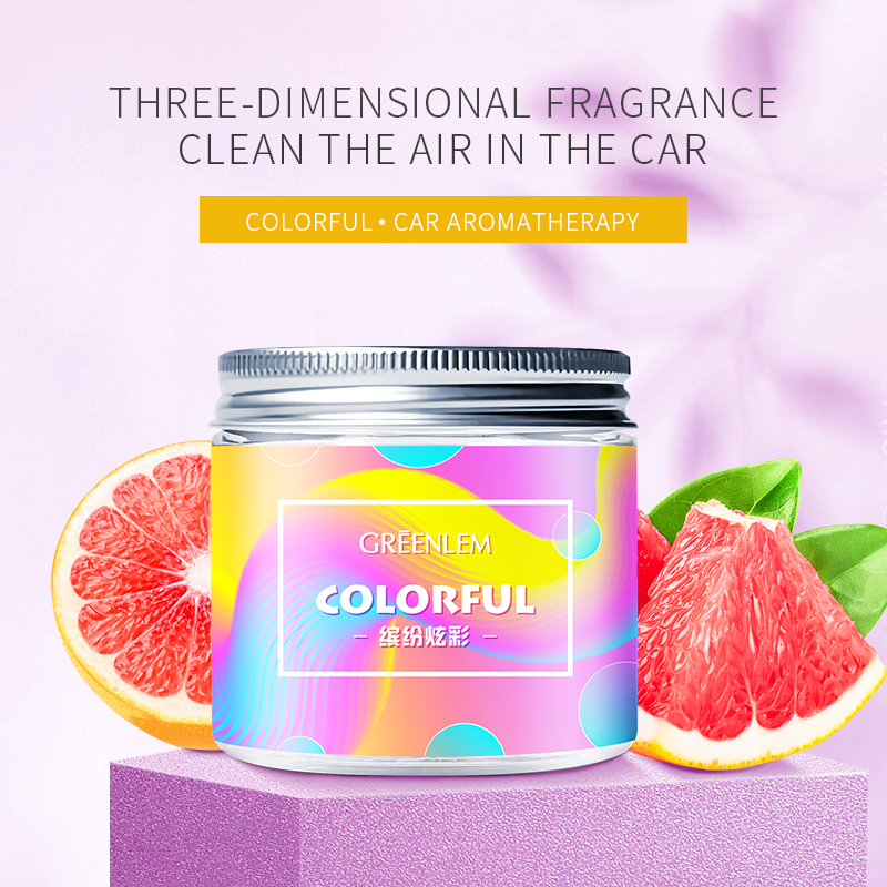 Colorful Air Freshener Long-Lasting Scent  Car Arometherapy 