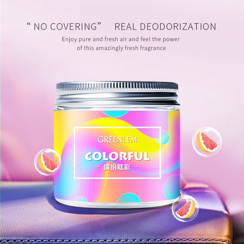 Colorful Air Freshener Long-Lasting Scent  Car Arometherapy 