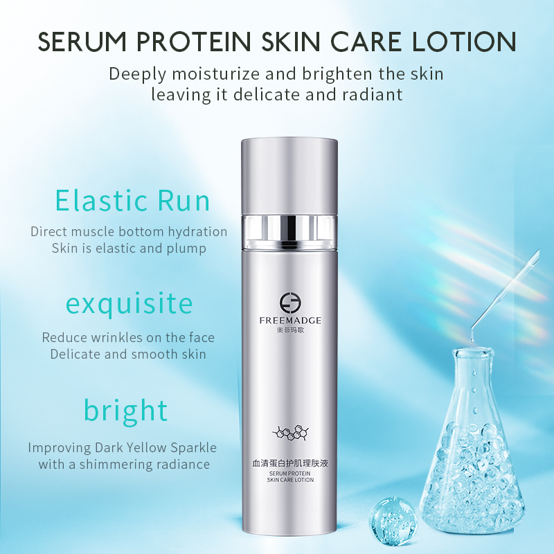 Freemadge Serum Protein Skin Care Fluid For Skin Repair, moisturize the skin, Hydrating for Men and Women