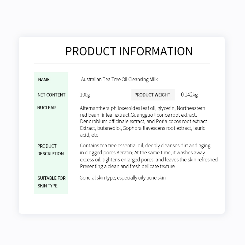 Plant grow Australia Tea Tree Cleanser for Acne Prone Skin,Removes excess oil,Protects sebum for Adult(pic7)