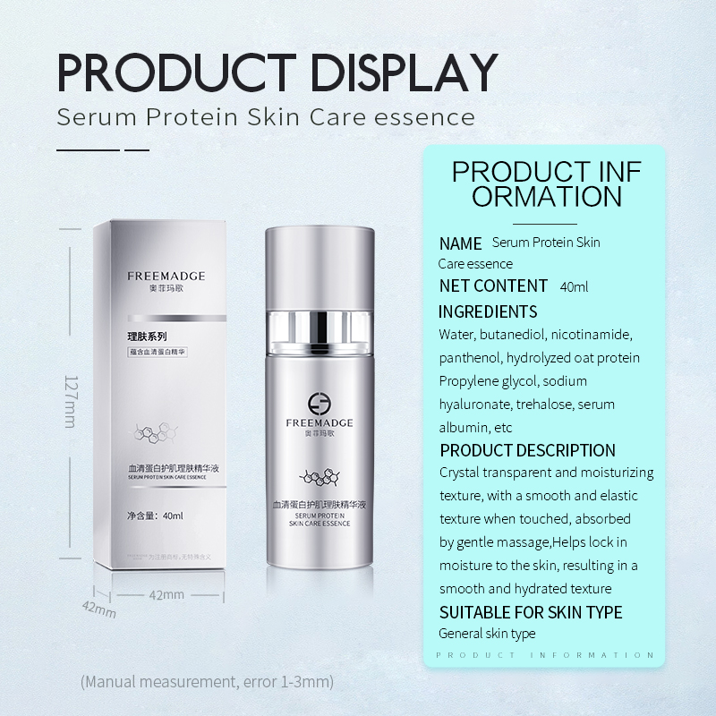 Freemadge Serum Protein Skin Care Serum for Any skin,Firming skin, Moisturizing facial face for Men and Women