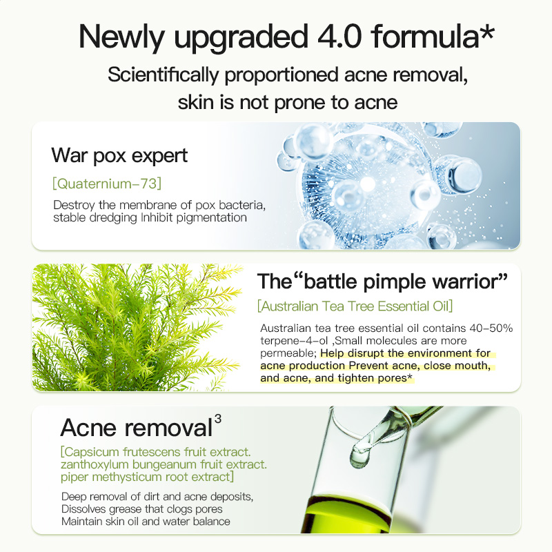 Tea Tree Oil for Face |Acne Serum | Unclog Pores, Soothe Breakouts