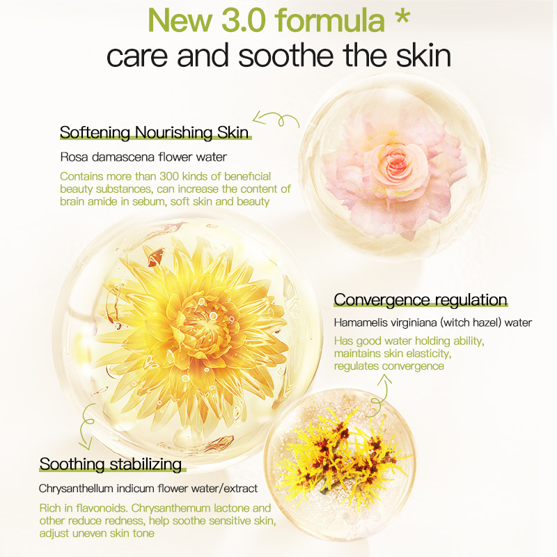 Plant Roman chamomile soothing skincare set for all skin types, boosting skin metabolism, anti-aging for Men and Women