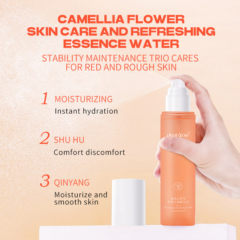 plant grow Camellia Face Care Essence Water for Any skin,Firming skin, Moisturizing facial face for Men and Women