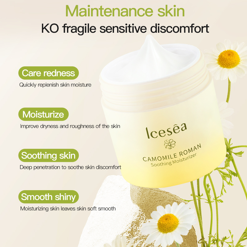 Calm Skin Chamomile Moisturizer Cream For Dry, Oily, Sensitive Skin,Wrinkles & Fine Lines