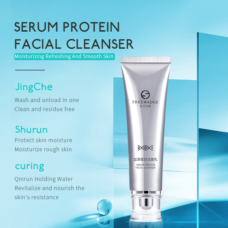 Protein Facial Clean Deep Pore Cleanser Face Wash and Makeup remover