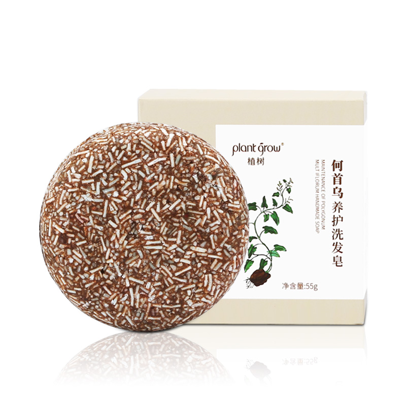 He Shouwu conservation shampoo soap Moisturize Repair Hair/ 