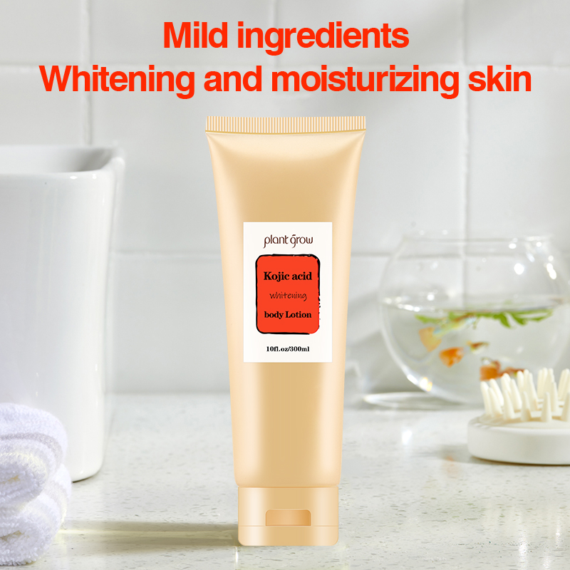 OEM Plant Grow Kojic Acid Body Lotion for whitening skin