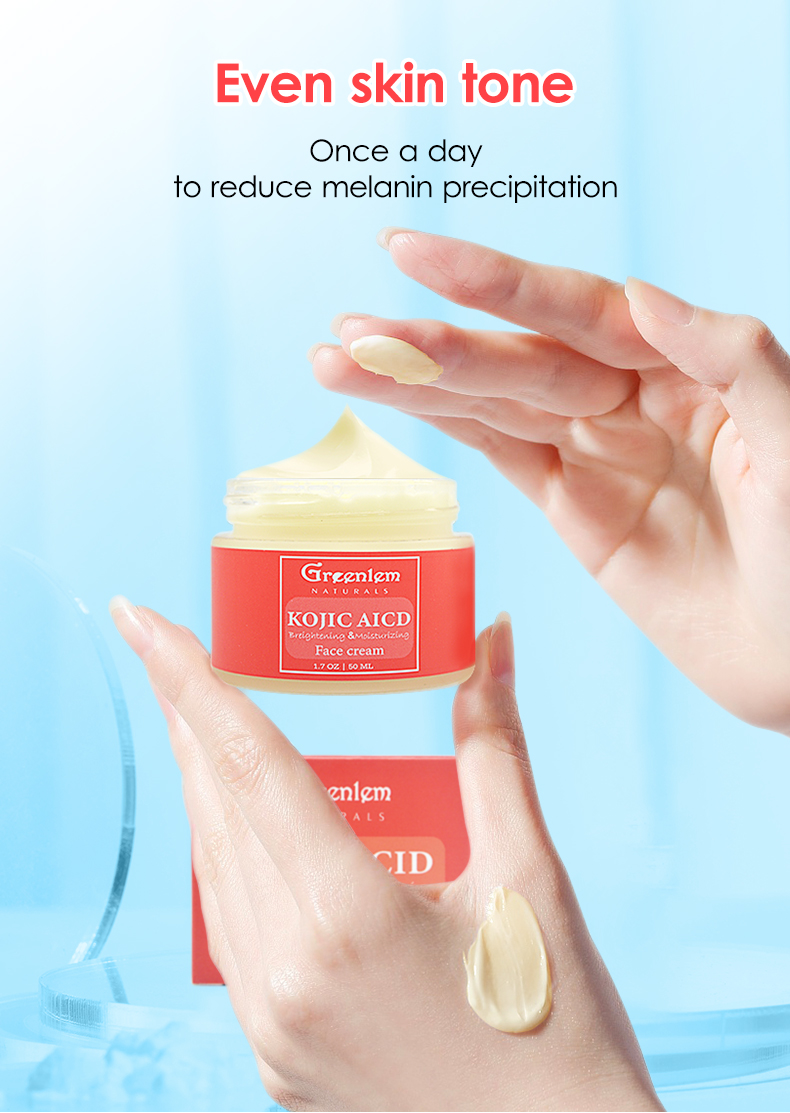 Greenlem Kojic Acid Face Cream for cosmetics customers