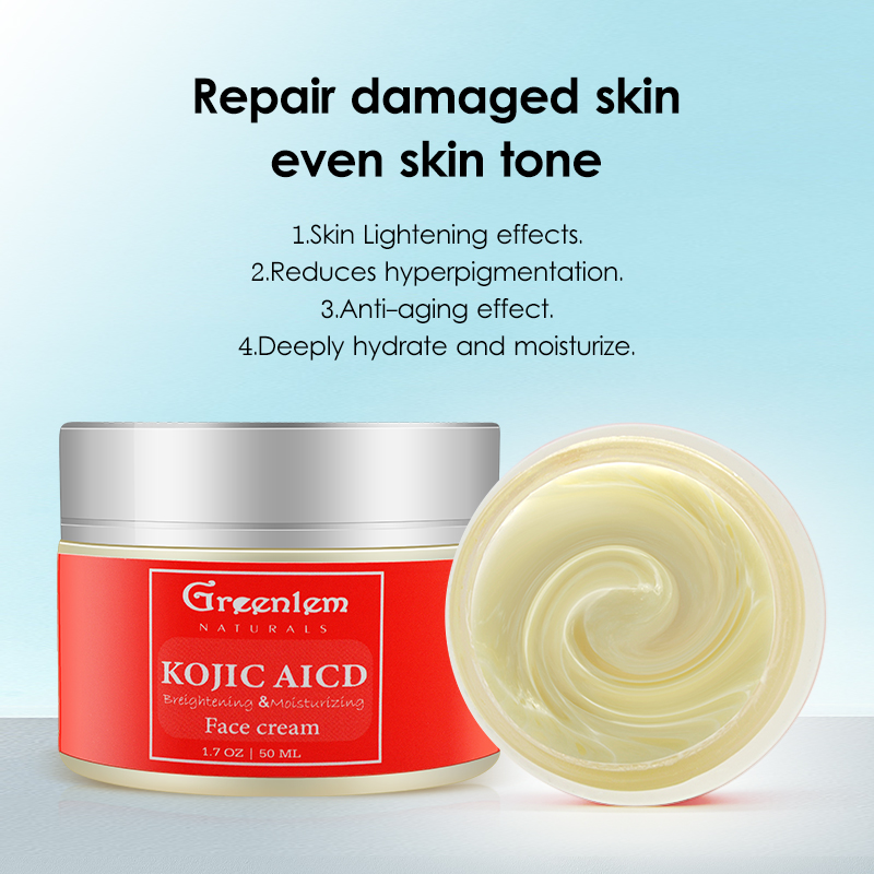 Greenlem Kojic Acid Face Cream for cosmetics customers