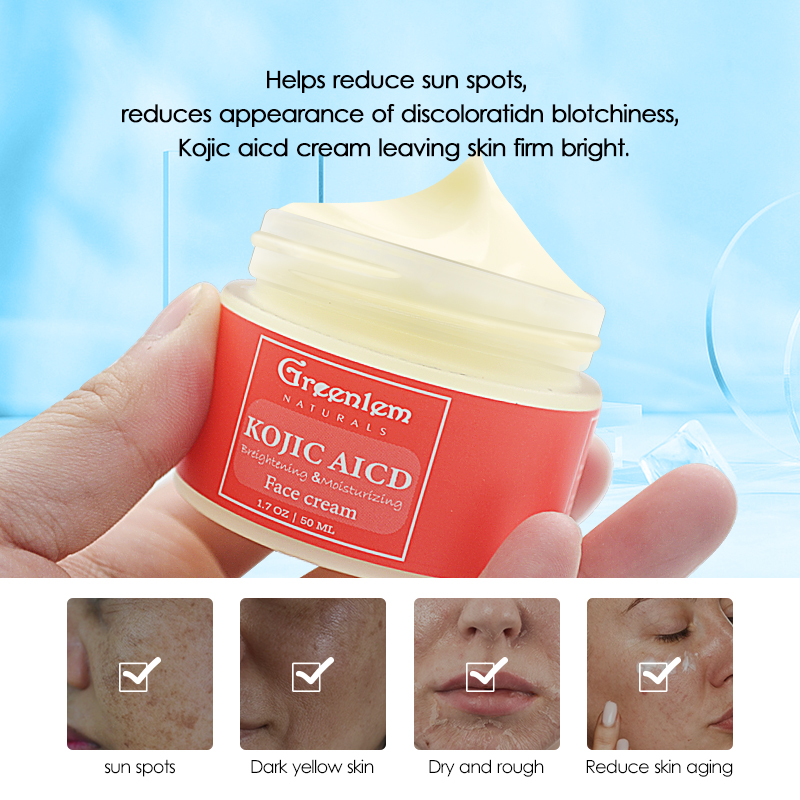 Greenlem Kojic Acid Face Cream for cosmetics customers