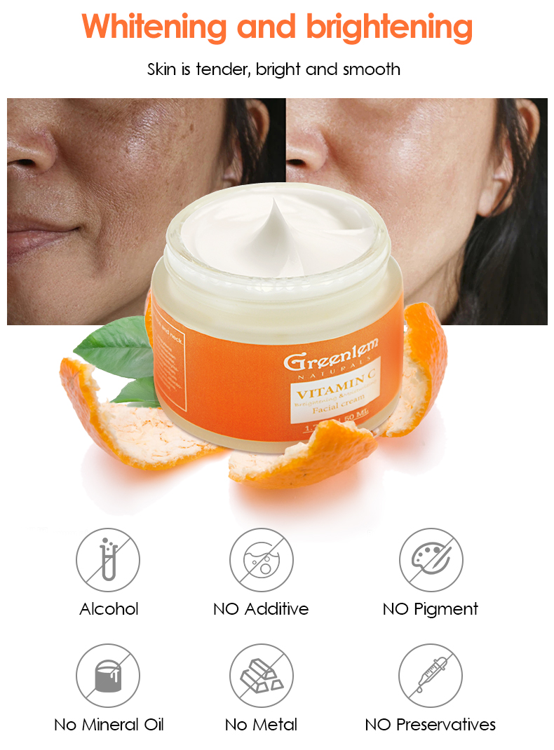 Greenlem Vitamin C Facial Cream Face Cream 50ml Anti-aging Cream