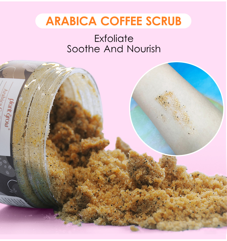 Plant Grow Arabica Coffee Scurb Body Scurb Exfoliating Scurb