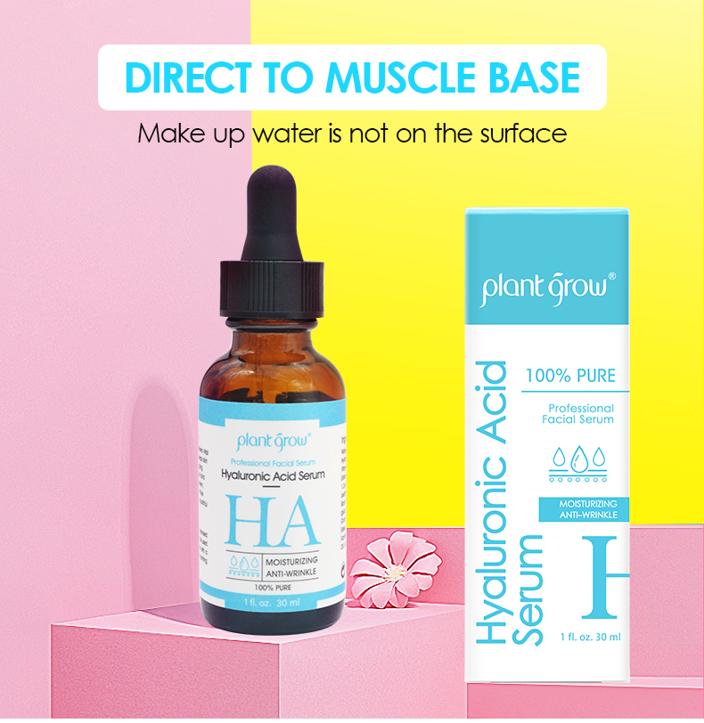 Plant Grow Hyaluronic Acid Serum Face Essence Oil