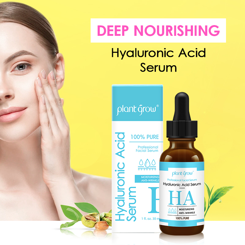 Plant Grow Hyaluronic Acid Serum Face Essence Oil