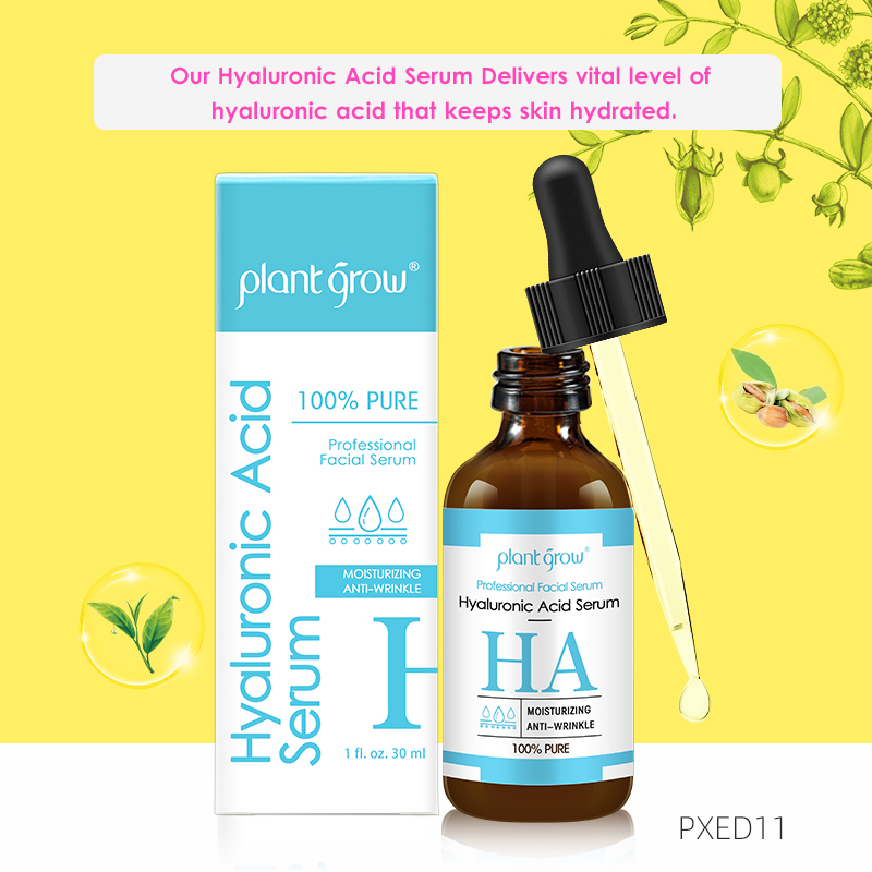 Plant Grow Hyaluronic Acid Serum Face Essence Oil