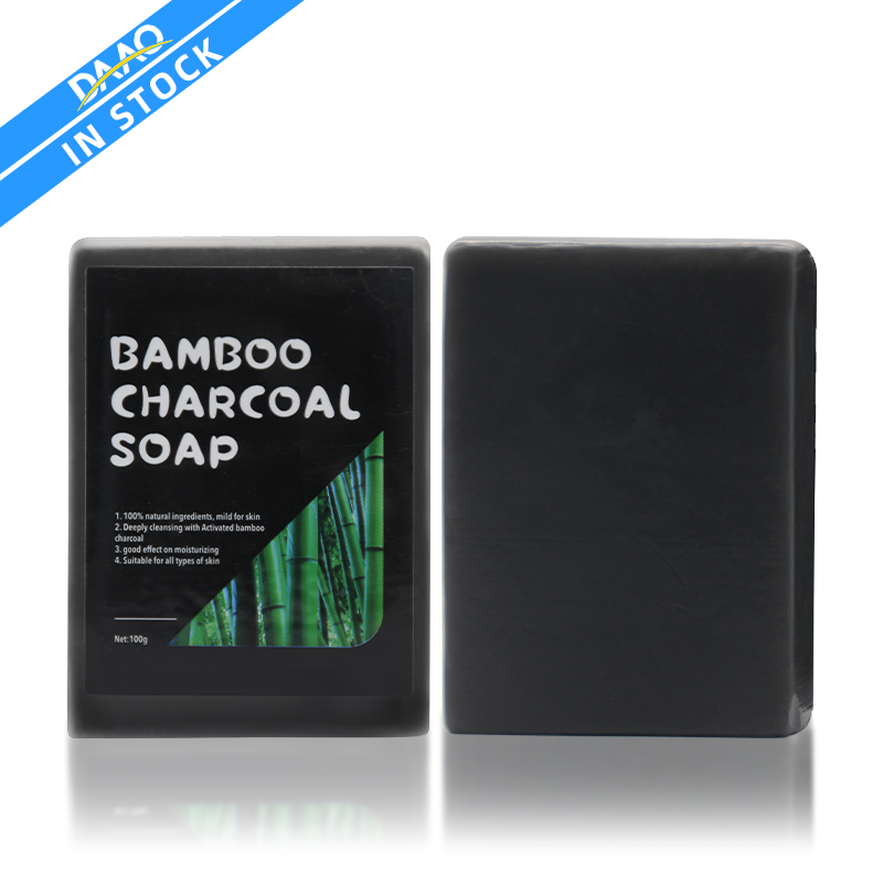 Bamboo Charcoal Soap Black Charcoal Body Cleanser Soap