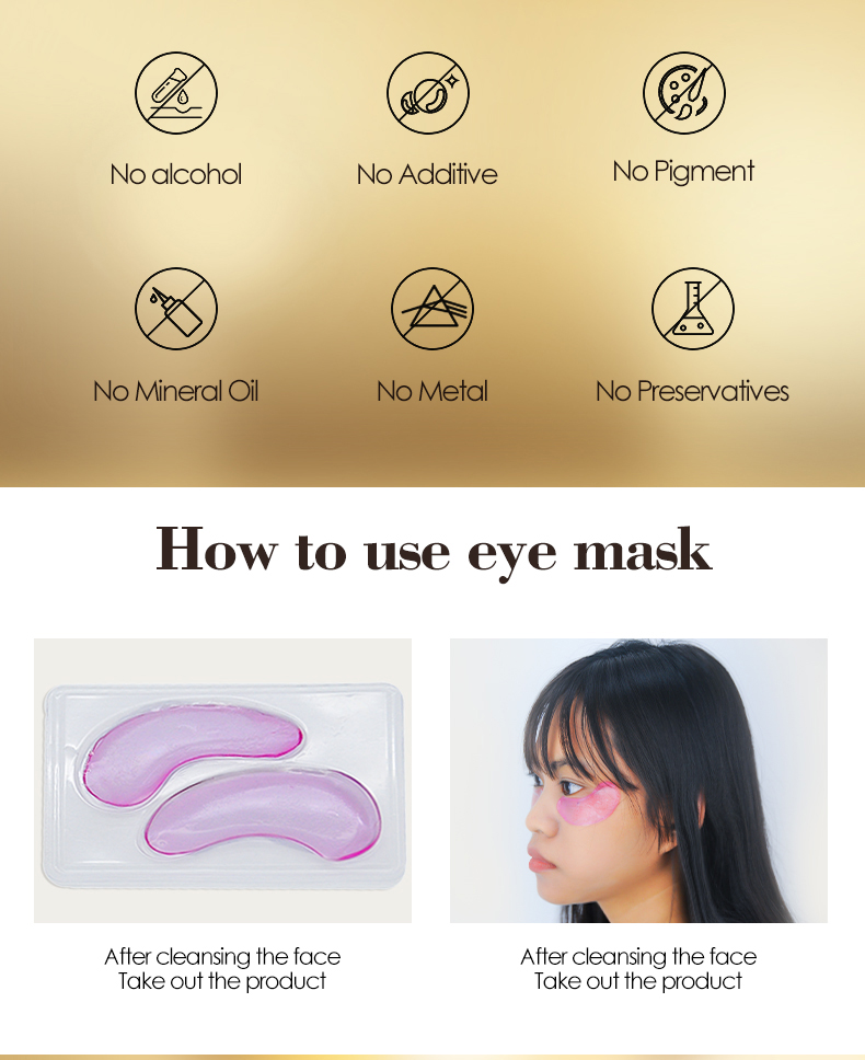 Pink Eye Mask Eye Protector Mask