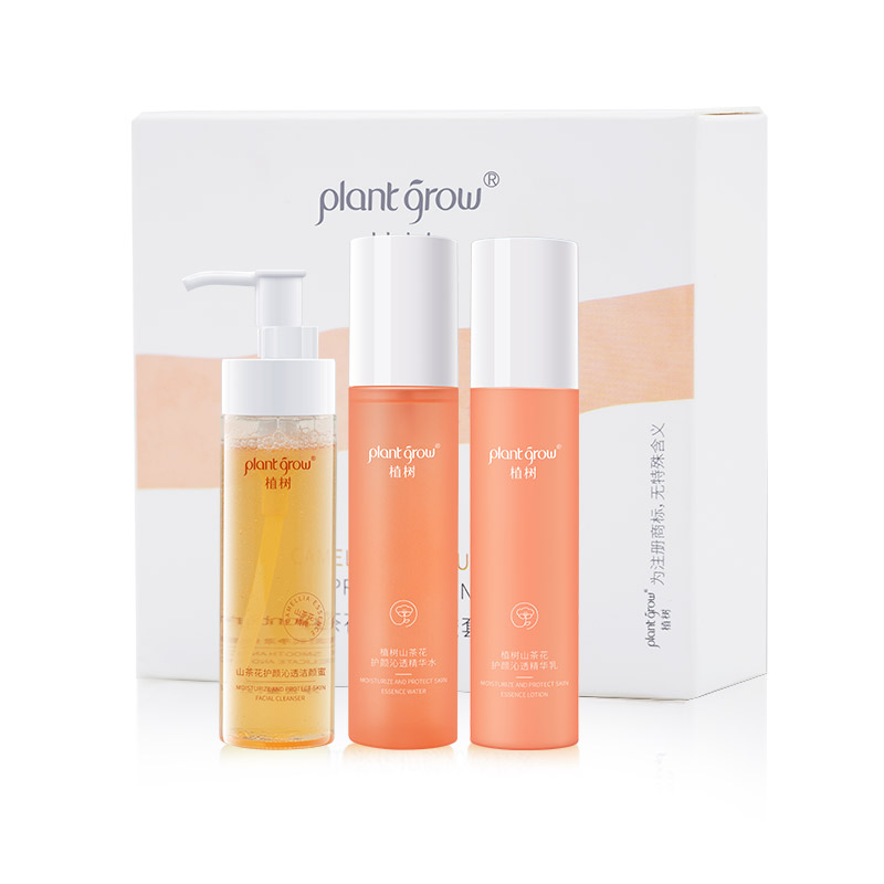 plant grow camellia 3-piece set to Repair Restores Skin's Yo