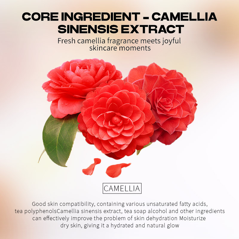 plant grow camellia 4-piece set Locks in moisture for Men and Women