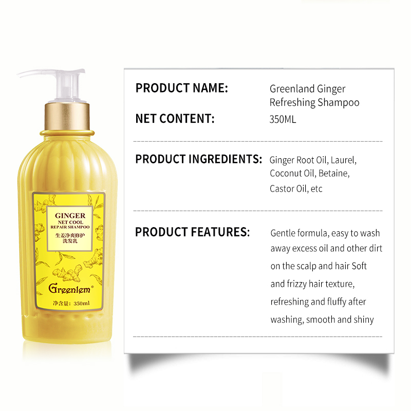  Ginger Scalp Care Shampoo – For Dry, Flaky Scalps  