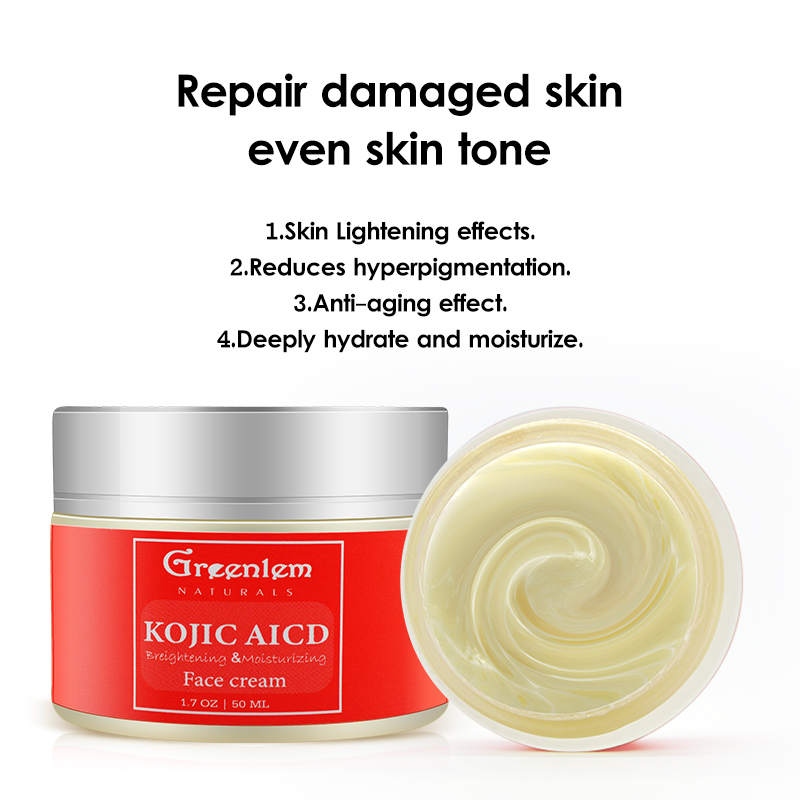 Kojic Acid Face Cream for Dark Spots  for Women - Anti-Aging & Even Skin Tone – Natural Kojic Acid Cream for Women