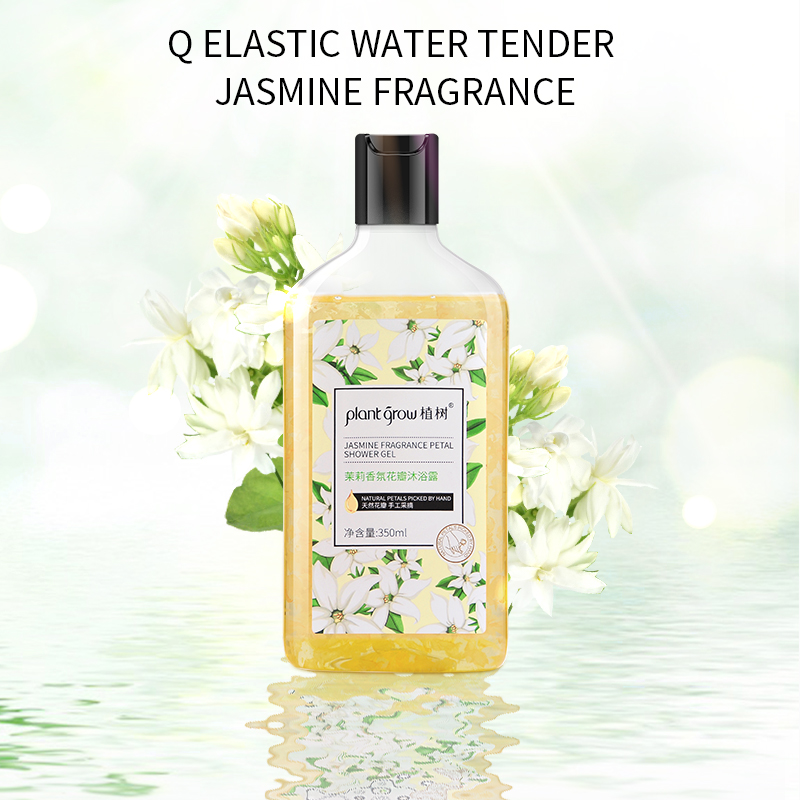 Jasmine Fragrance Petal ShowerGel to Clean skin  for Men and Women