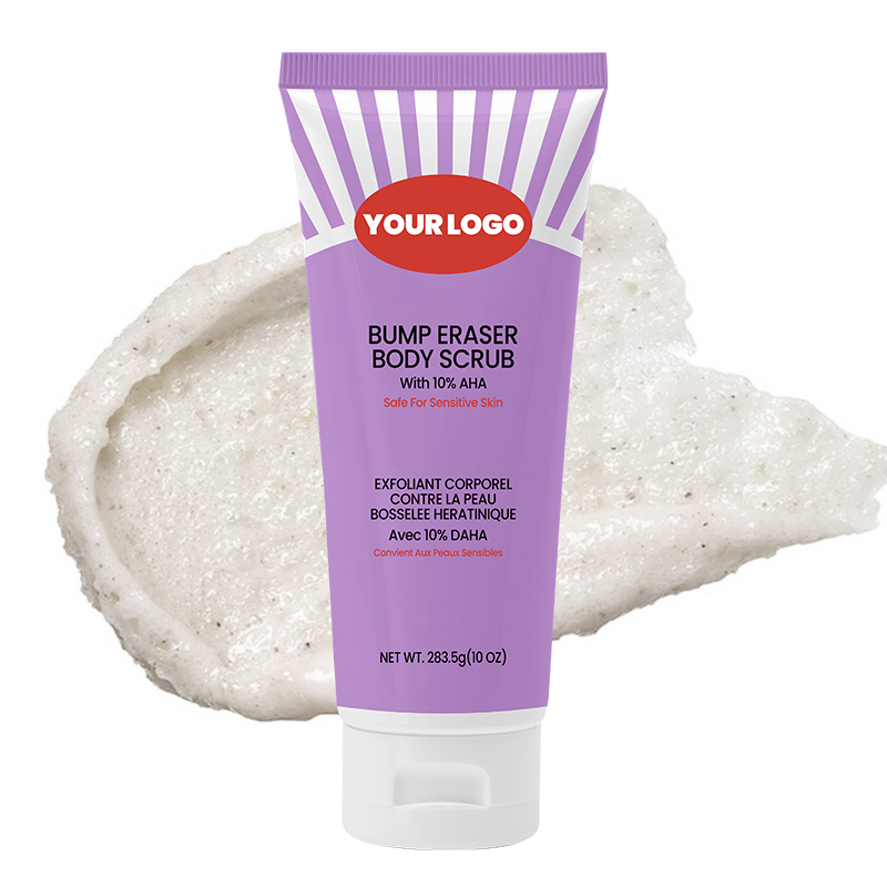 Beauty Skin 10% AHA with Glycolic and Lactic acids, Helps Reduce Chicken Skin Bumps, Body Scrub