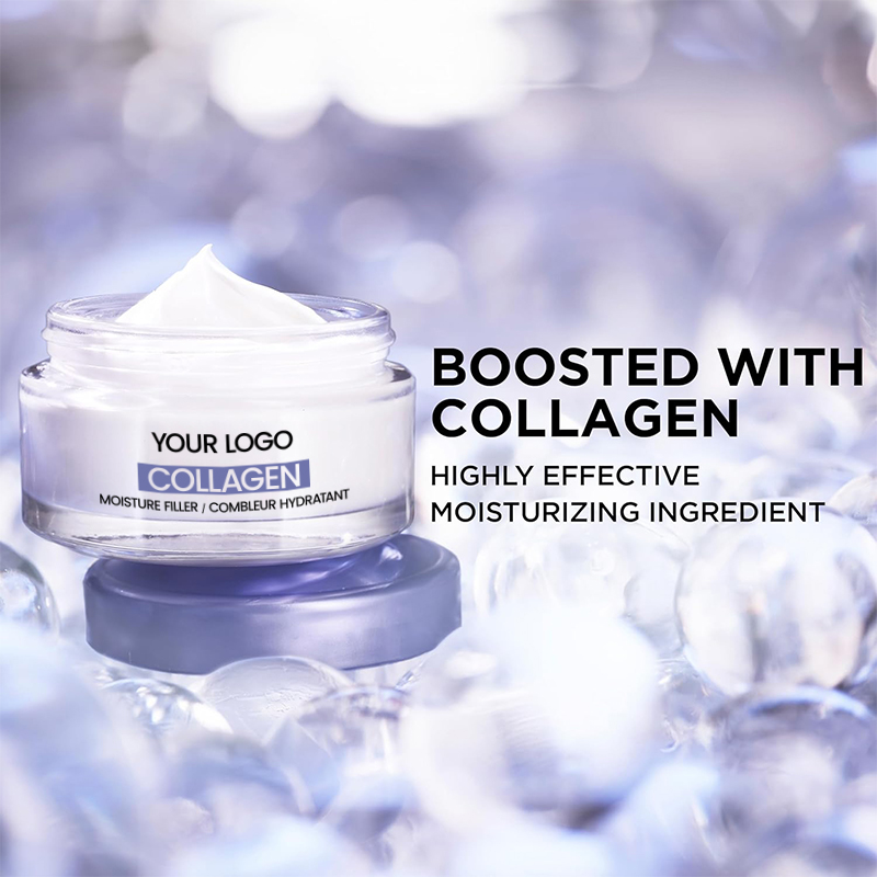 Collagen Facial Cream For Daily Moisturizer Reduce Wrinkles Age Repair Natural Firming(pic4)