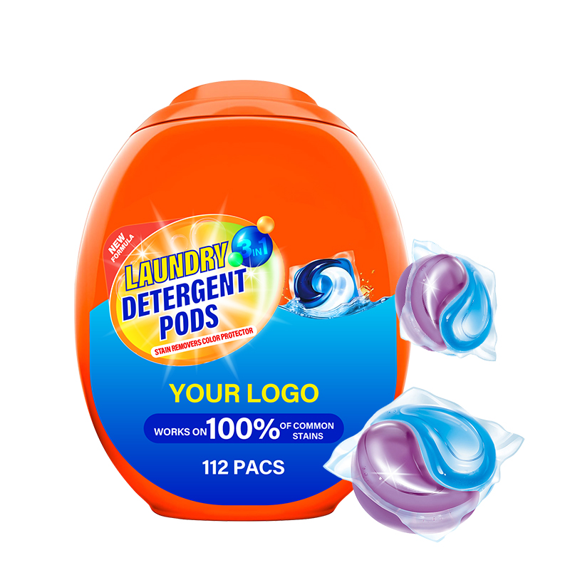 Powerful 3-in-1 Liquid Laundry Detergent PODS 