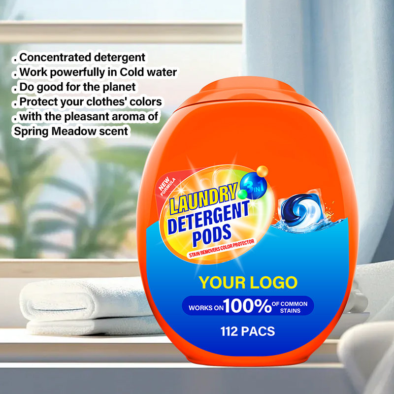 Powerful 3-in-1 Liquid Laundry Detergent PODS 