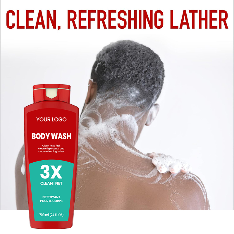 Deep Clean MenS Body Wash With Lemon Refreshing Sport Scent For Skin Care Shower Gel(pic3)