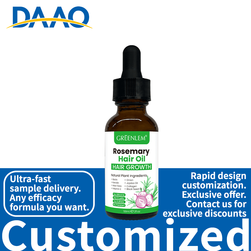 Organic Anti-Hair Loss Rosemary Black Seed Oil Enriched Vitamin E Aloe Vera Nourishes Scalp Reduces Shedding Promotes Hair(pic4)