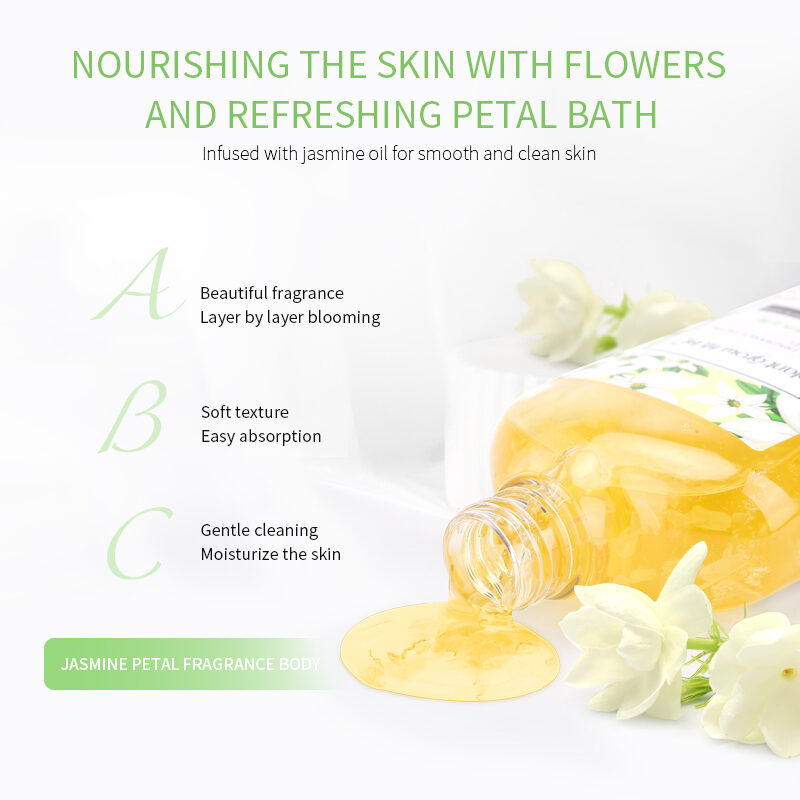 Jasmine Fragrance Petal ShowerGel to Clean skin for Men and Women(pic3) Jasmine Fragrance Petal ShowerGel to Clean skin for Men and Women(pic3)