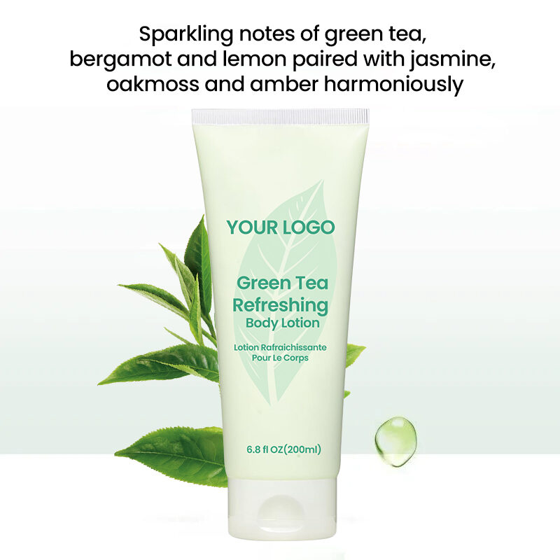 Best-selling Green Tea Refreshing Lotion Natural Moisturizing Brightening for Women in Stock 200ml(pic5)