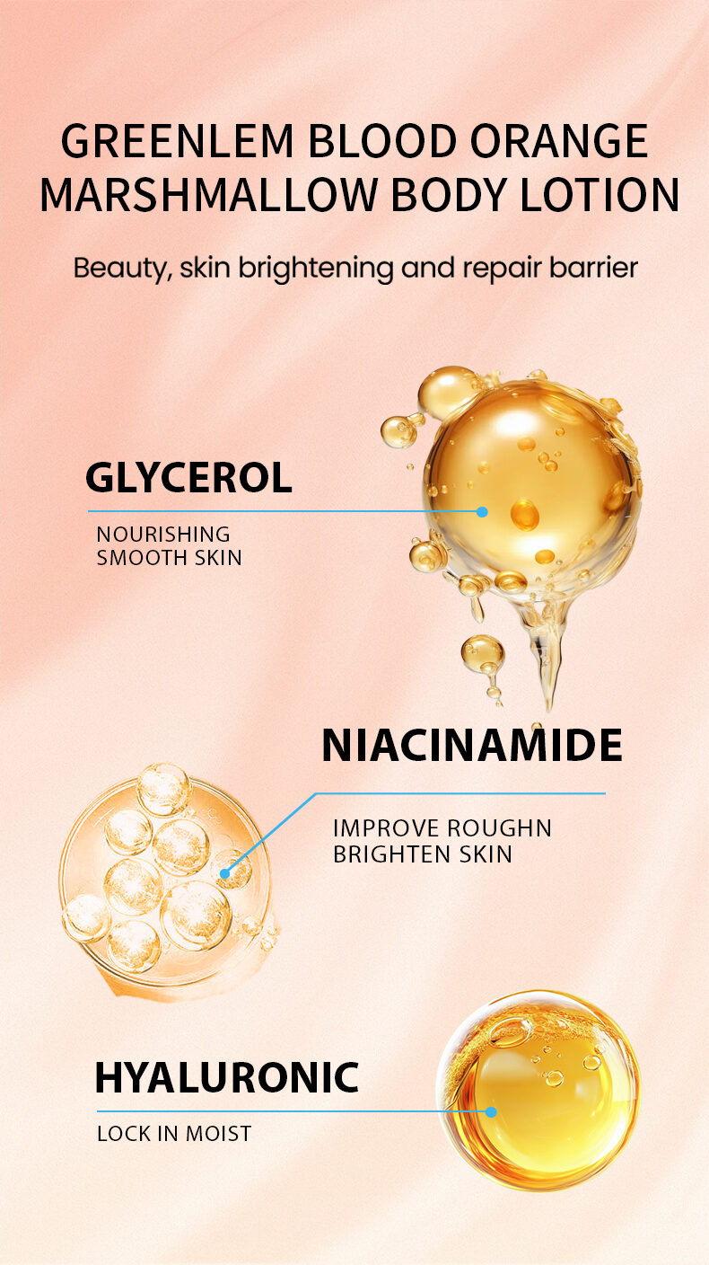 Cotton Candy Scent Hyaluronic Acid Body Lotion Sweet Fragrance Long Lasting Moisturizer Wholesale OEM Nourishing Body Care(pic5)