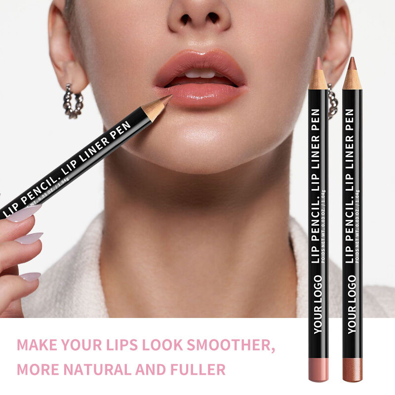 Waterproof Long-Lasting Lip Liner Pencil - Matte & Creamy, Vegan & Cruelty-Free - for Precise Lip Contouring (12 Colors)(pic5)