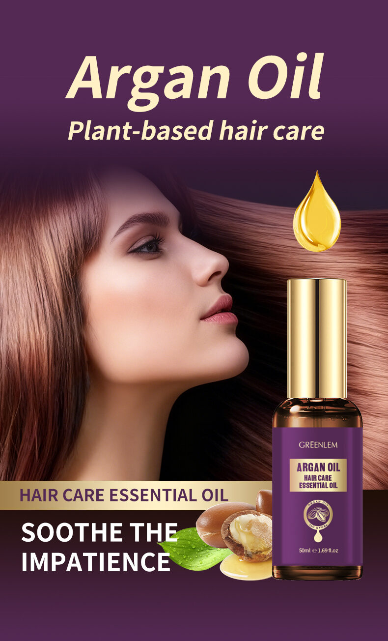 Professional Grade Nut Oil Hair Serum Smoothing & Nourishing Frizz Control & Heat Protection Repair for Dry Damaged Hair(pic2)