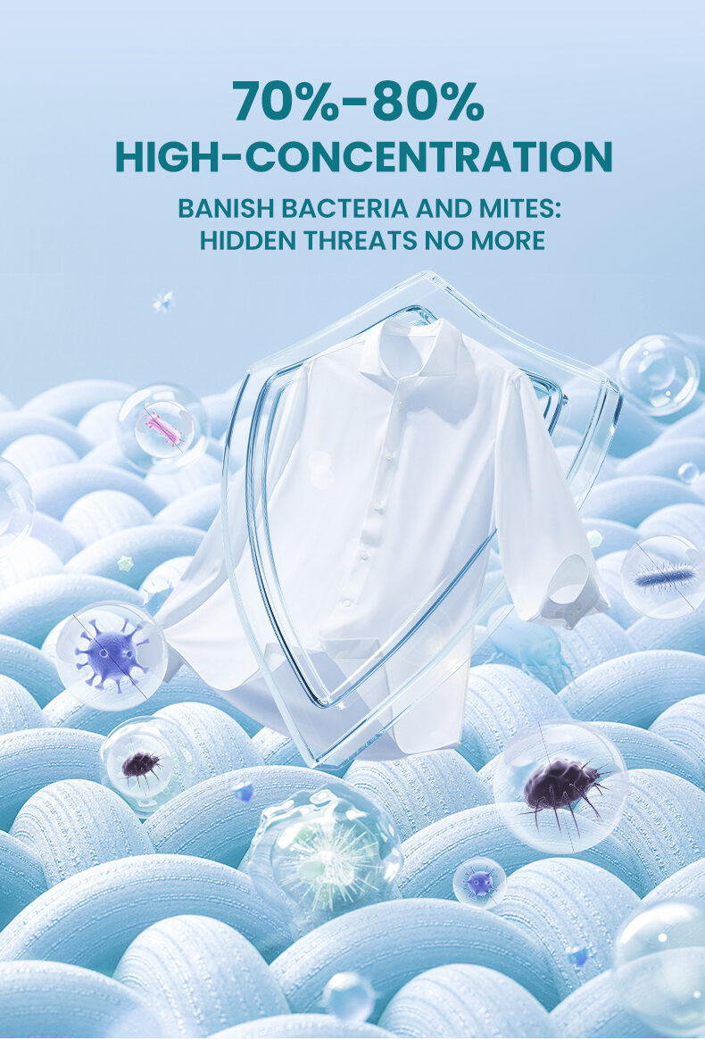 High Quality 5-in-1 Satin Removal DisposableDetergent Capsules Biodegradable Laundry Pods folApparel OEM Private Label Solid(pic2)