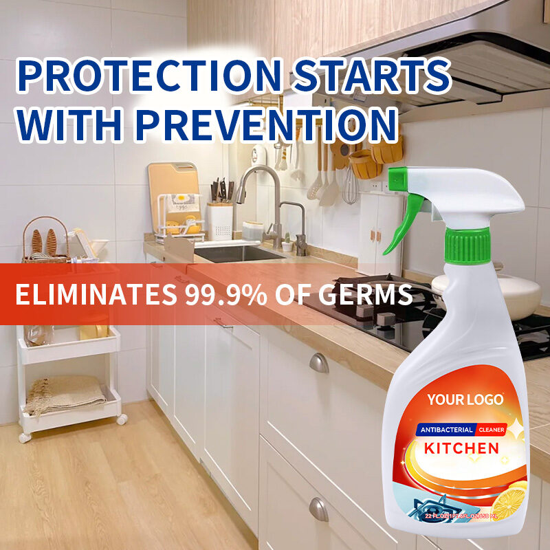 OEM All Purpose Household Cleaning Spray Remove Stain Kitchen Cleaner and Degreaser for Kitchens, Countertops, Ovens(pic2)