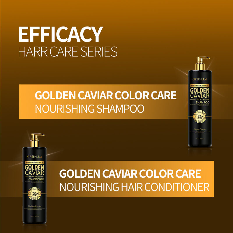 GreenLem Golden Caviar Anti-Dandruff Hair Shampoo Set Champu Para Cabello Natural Scalp Care Smoothing Shampoo for Damaged Hair(pic3)