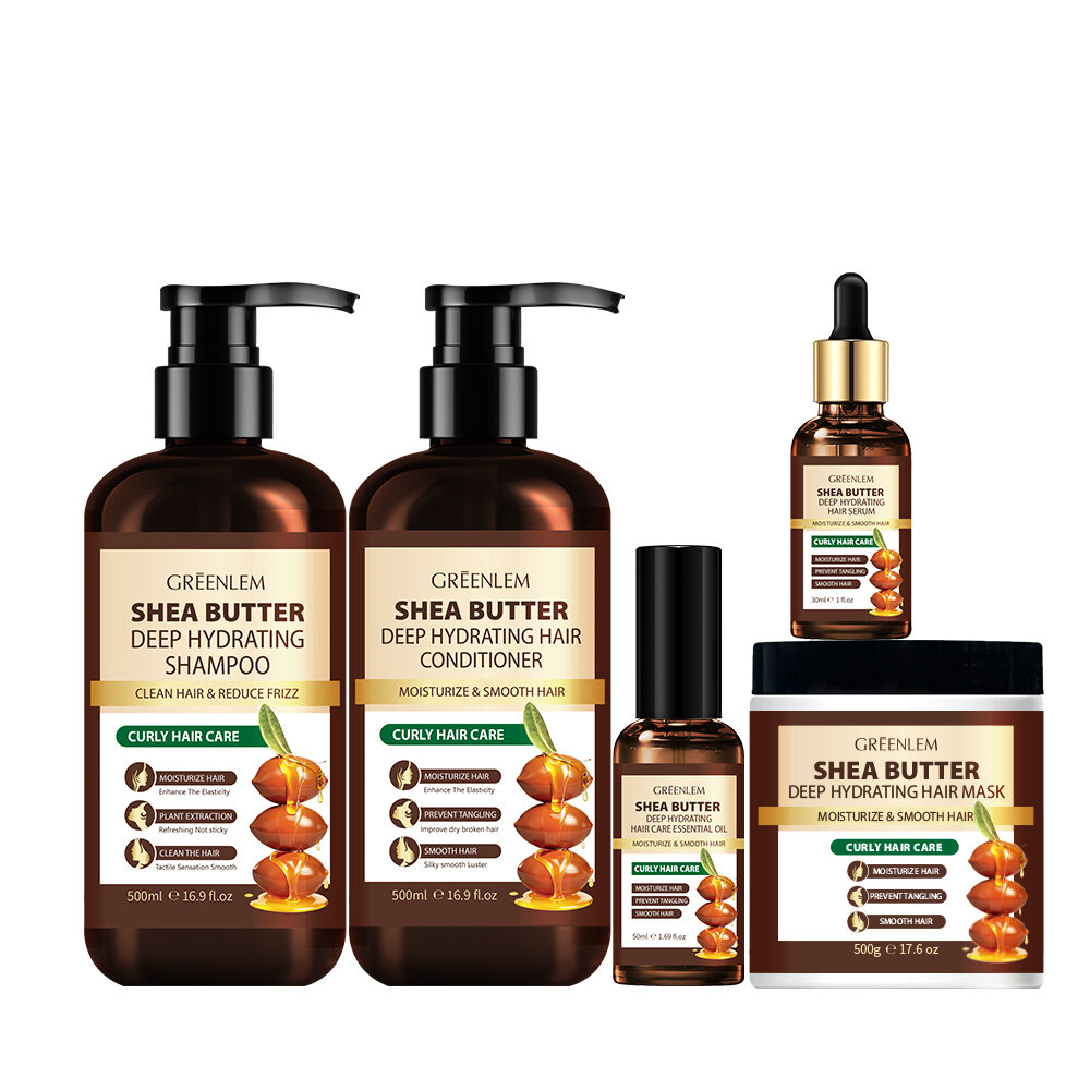 GreenLem Hair Care Product Set with Nourishing Feature Cream Form Straightener for Curly Hair(pic6)
