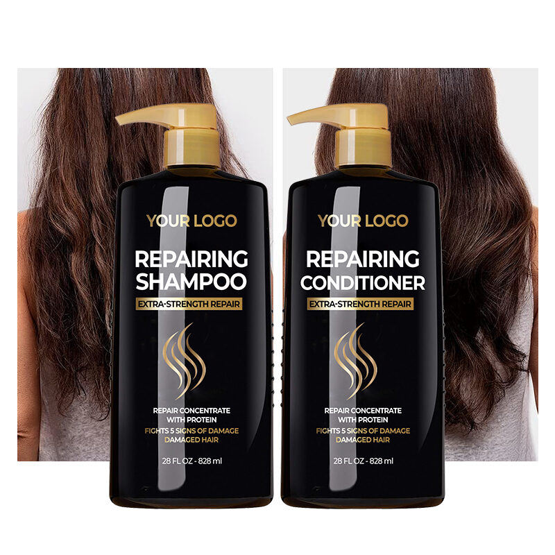 GreenLem REPAIRINGSHAMPOO EXTRA-STRENGTH REPAIR REPAIR CONCENTRATEWITH PROTEIN FICHTS 5 SIGNS of DAMACEDAMAGED HAIR(pic5)