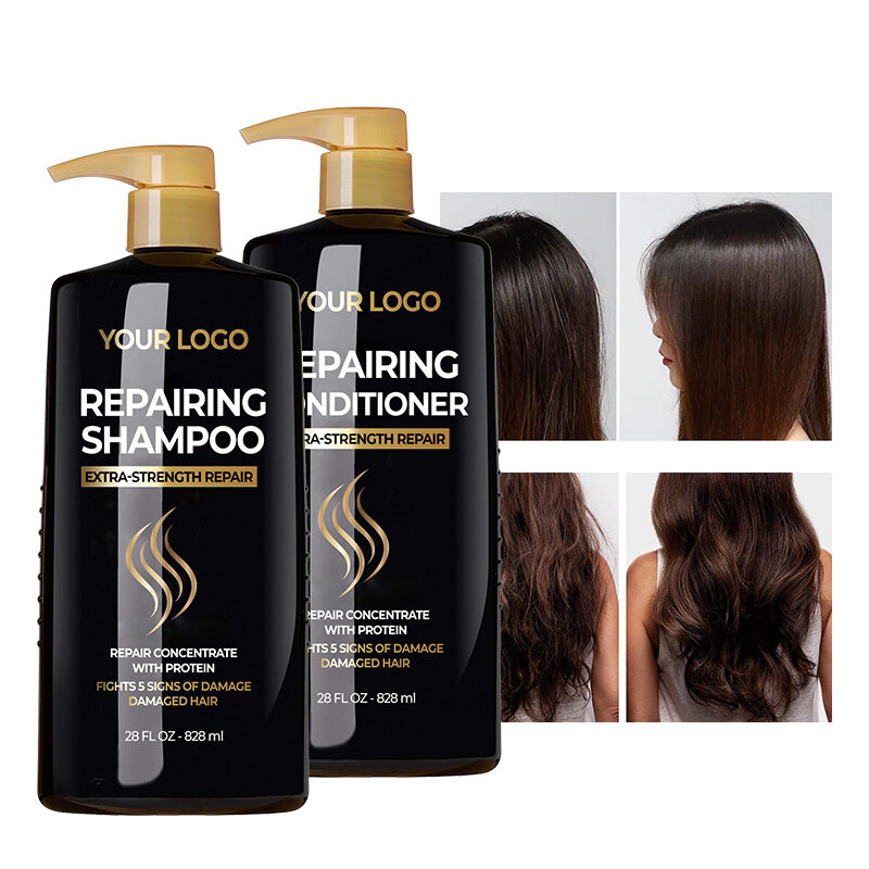 GreenLem REPAIRINGSHAMPOO EXTRA-STRENGTH REPAIR REPAIR CONCENTRATEWITH PROTEIN FICHTS 5 SIGNS of DAMACEDAMAGED HAIR(pic6)