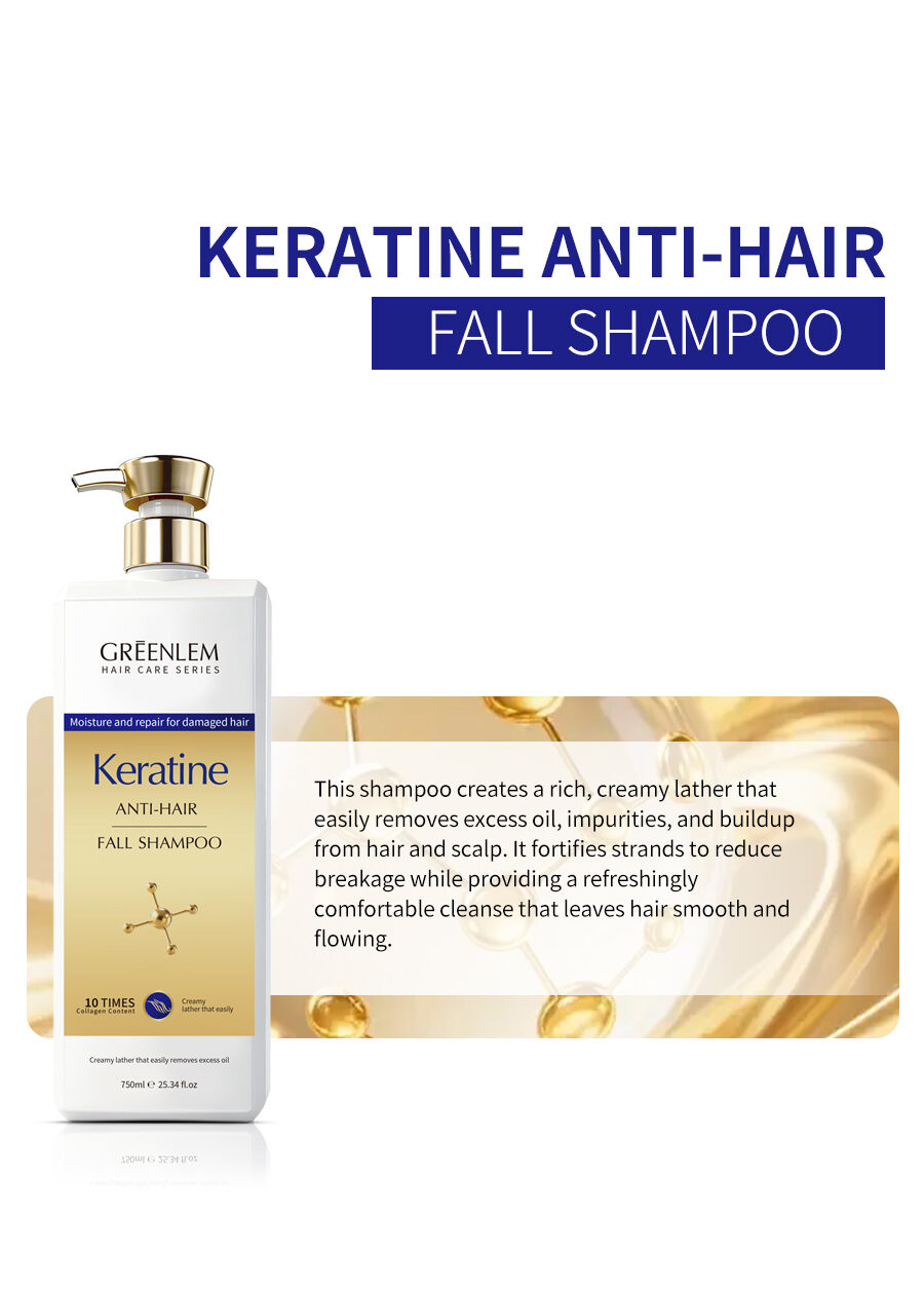 GreenLem Keratin Hair Care Set Gel Smoothing Nourishing Frizz Control Lightening Refreshing Brightening Organic Professional(pic3)