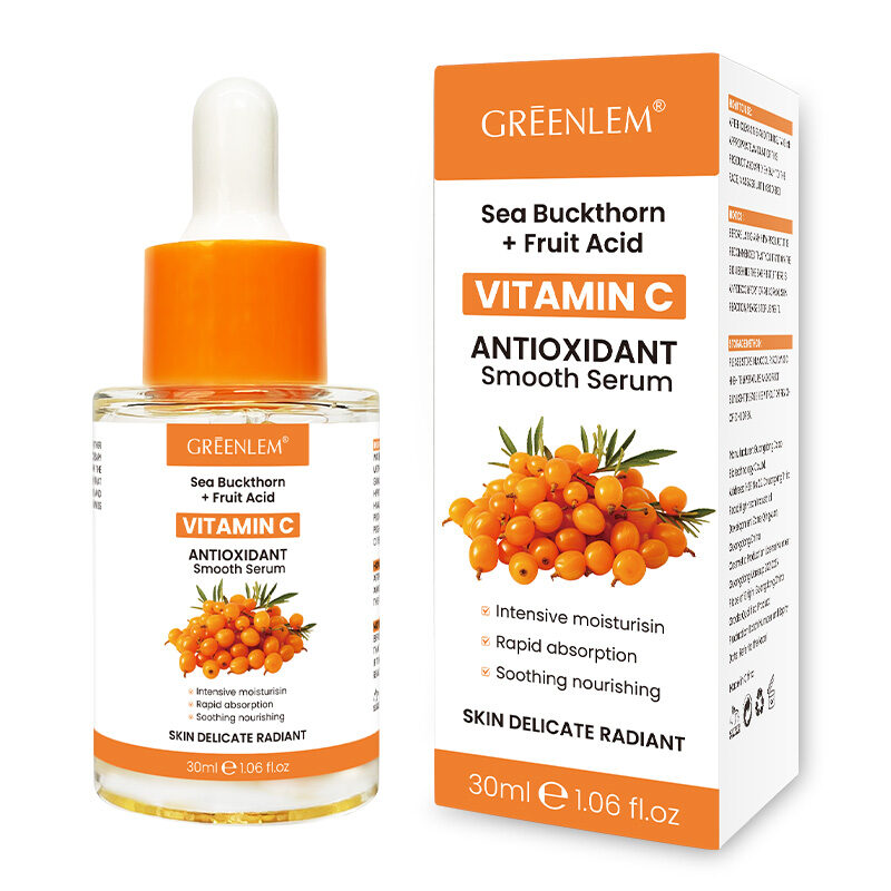 OEM Private Label Sea Buckthorn Vitamin C Skin Care Serum for Daily Skin Nourishment(pic1) OEM Private Label Sea Buckthorn Vitamin C Skin Care Serum for Daily Skin Nourishment(pic1)