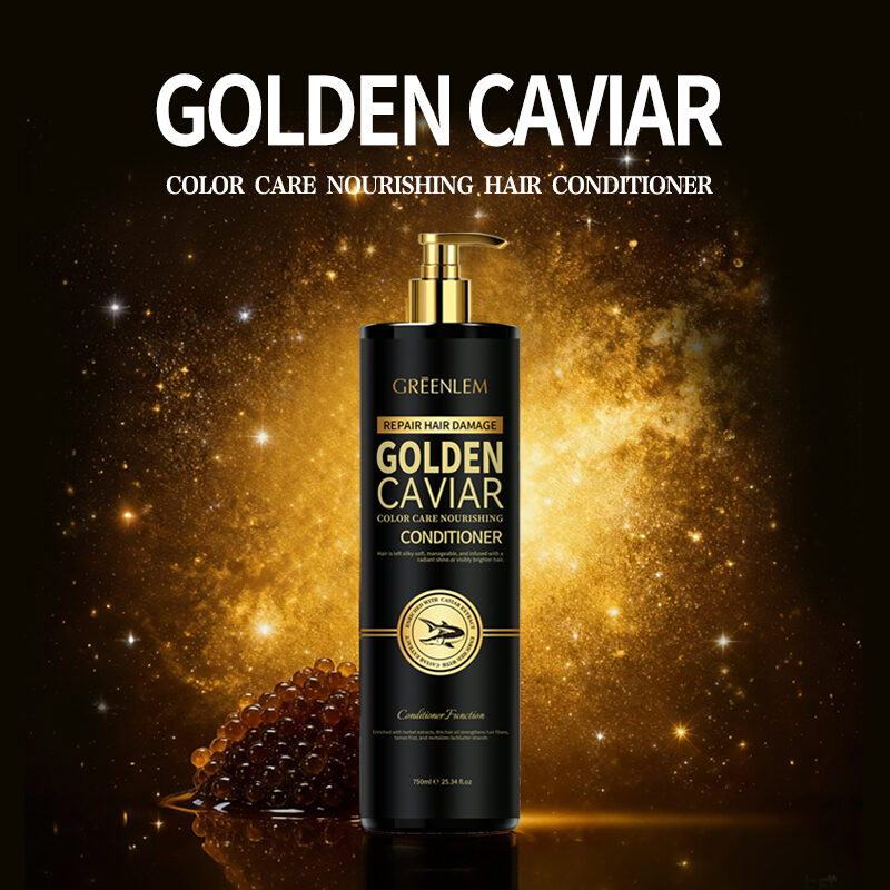 GreenLem Nourishing Anti-Frizz Moisturizing Smoothing Repairing UV Protection Lightening Cream Golden Caviar for Curly Hair(pic6)